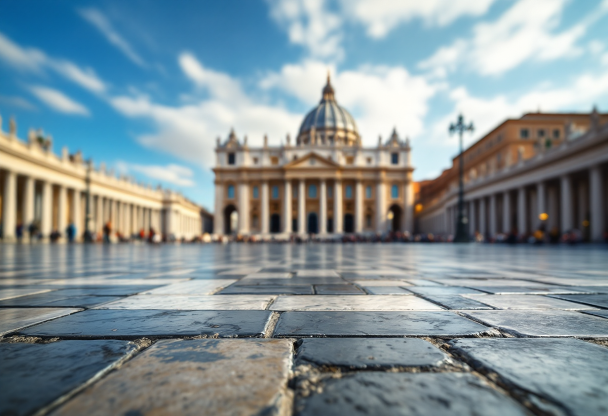 Giovani in piazza San Pietro per onorare Papa Francesco