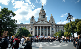 Rappresentazione della giunta regionale pugliese in discussione