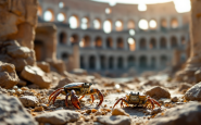 Granchi imperiali in un ecosistema romano unico