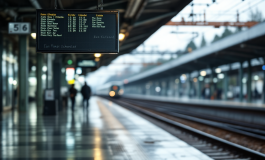 Treni bloccati e passeggeri in attesa in Puglia