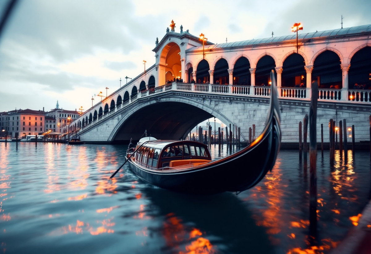 Guasto al vaporetto a Venezia: incidente senza feriti al Ponte di Rialto
