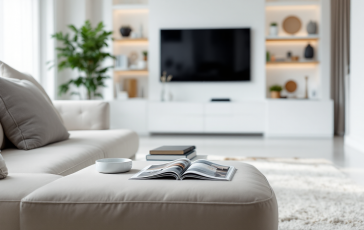 Helena e Javier in un momento romantico in TV