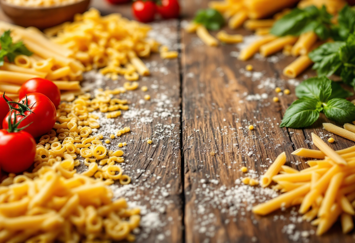 I formati di pasta più amati dagli italiani: spaghetti, rigatoni e penne