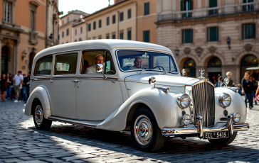 Il Papa saluta dalla papamobile durante il suo ultimo viaggio