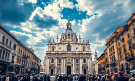 Il Papa in convalescenza durante una celebrazione religiosa