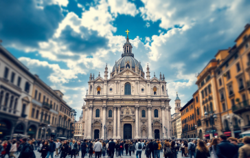 Il Papa in convalescenza durante una celebrazione religiosa