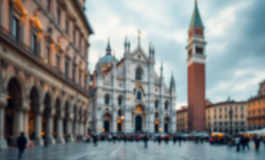 Fedeli in preghiera salutano il Papa con commozione