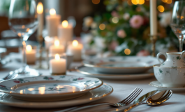 Ilary Blasi durante la proposta di matrimonio in diretta