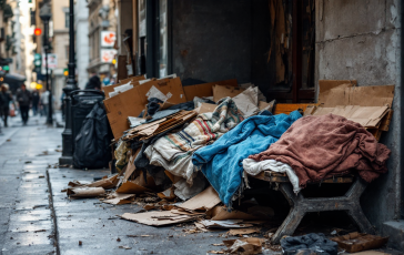 Senzatetto a Torino minacciati da incendi dolosi