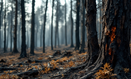 Incendi devastanti in Alto Adige con bosco in fiamme