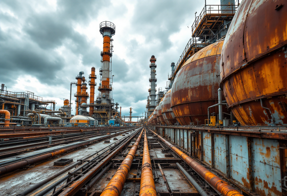 Incendio alla raffineria Sonatrach di Augusta: due operai feriti
