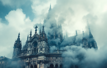Incendio nel duomo di Cuneo durante la veglia pasquale