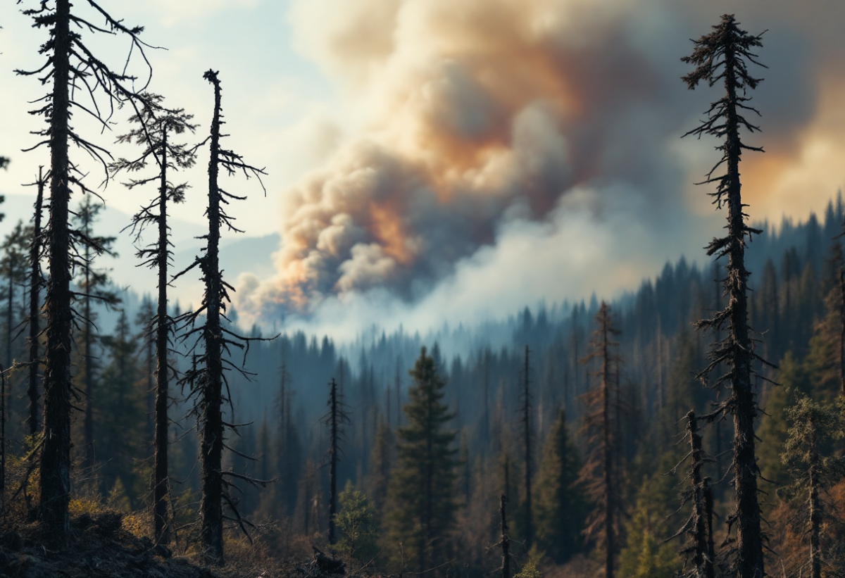 Incendio devastante in val Venosta: la lotta contro le fiamme continua
