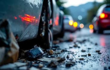 Incidente stradale a Valsamoggia con auto coinvolte