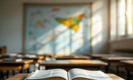 Alunni che apprendono il dialetto siciliano in classe