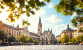 Immagine dell'Aquila dopo il terremoto, simbolo di speranza