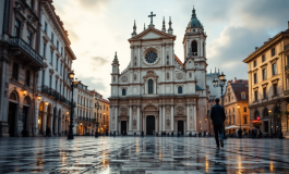 Papa Francesco durante un momento di riflessione e lutto