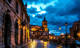 Luca Lazzàro in campagna elettorale a Taranto
