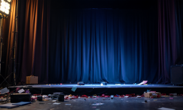 Luca Napolitano durante un'intervista sulla musica