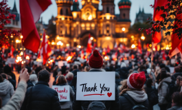 Papa Francesco durante un emozionante saluto finale