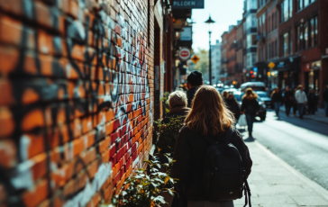 Lulù Selassié durante il processo per stalking