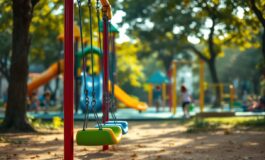 Una madre in lacrime cerca di riabbracciare il suo bambino