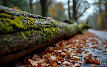 Immagine del maltempo a Biella con incidenti stradali