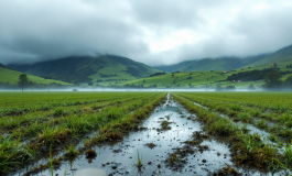 Immagine di danni causati dal maltempo in Italia