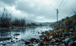 Immagine che mostra gli effetti del maltempo in Italia