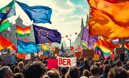 Manifestazione a Genova per la Resistenza e la Liberazione