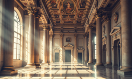 Matteo Salvini durante un evento al Viminale