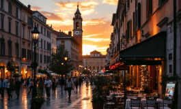 Michelle Hunziker e Stefano Rosso insieme sorridenti