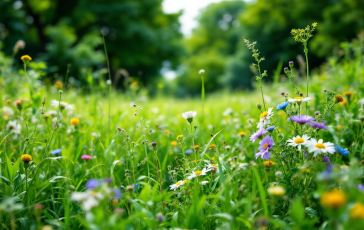 Aree verdi a Milano dedicate allo sfalcio ridotto