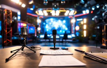 Monica Setta durante l'imitazione nel GialappaShow