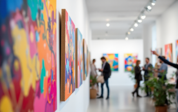 Monica Setta durante l'imitazione di Giulia Vecchio