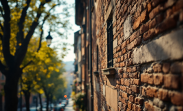 Alberto Franceschini, leader delle Brigate Rosse, in un evento