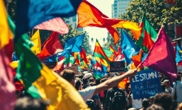 Manifestazione del Movimento Cinque Stelle contro il riarmo