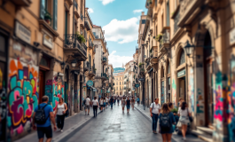 Immagine di un'operazione antidroga con arresti