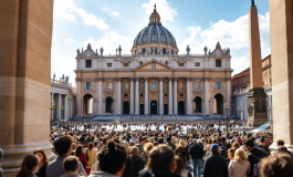 Papa Francesco celebra la Domenica delle Palme a San Pietro