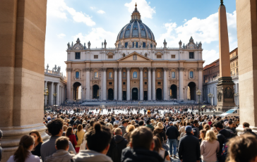 Papa Francesco celebra la Domenica delle Palme a San Pietro
