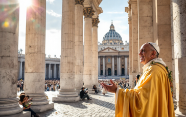 Papa Francesco celebra la Domenica delle Palme a San Pietro