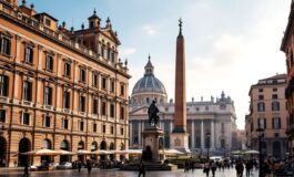 Papa Francesco durante un evento storico a Roma