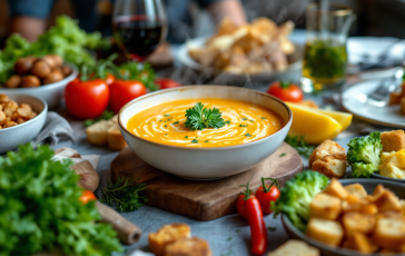 Papa Francesco con piatti tipici del Piemonte