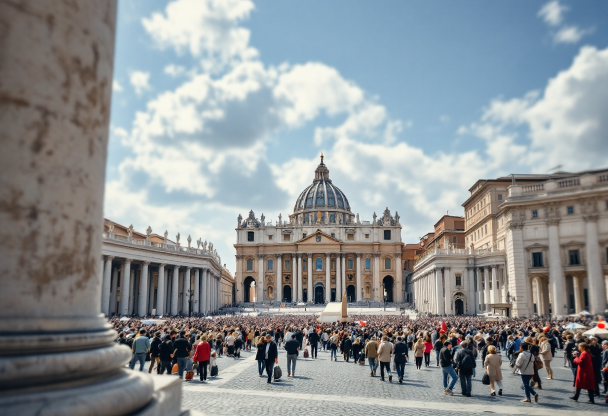 Papa Francesco sorprende i fedeli in Piazza San Pietro