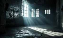 Papa Francesco durante la visita al carcere di Regina Coeli a Roma