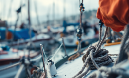 Giovani navigatori con patente nautica D1 in barca