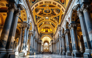 Il Patriarca Pizzaballa durante il viaggio per il conclave