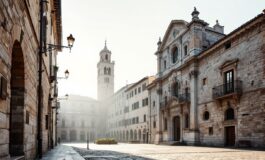 Striscione fascista ad Ascoli con reazioni politiche