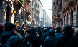 Operazione della polizia contro le rapine a Milano