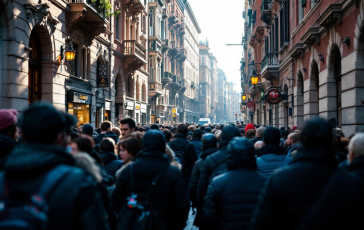 Operazione della polizia contro le rapine a Milano